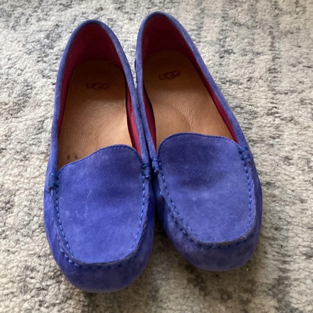 Blue Ugg loafers